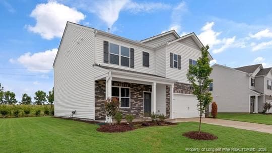 FRONT EXTERIOR HAYDEN-K - 672 Wilder Bloom Path, Aberdeen, NC 28315