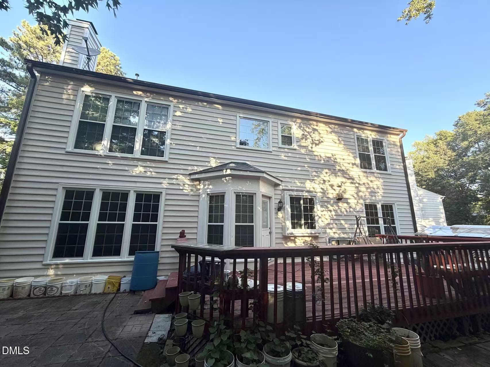 Back of the house - 102 Pellinore Court, Cary, NC 27513, Cary