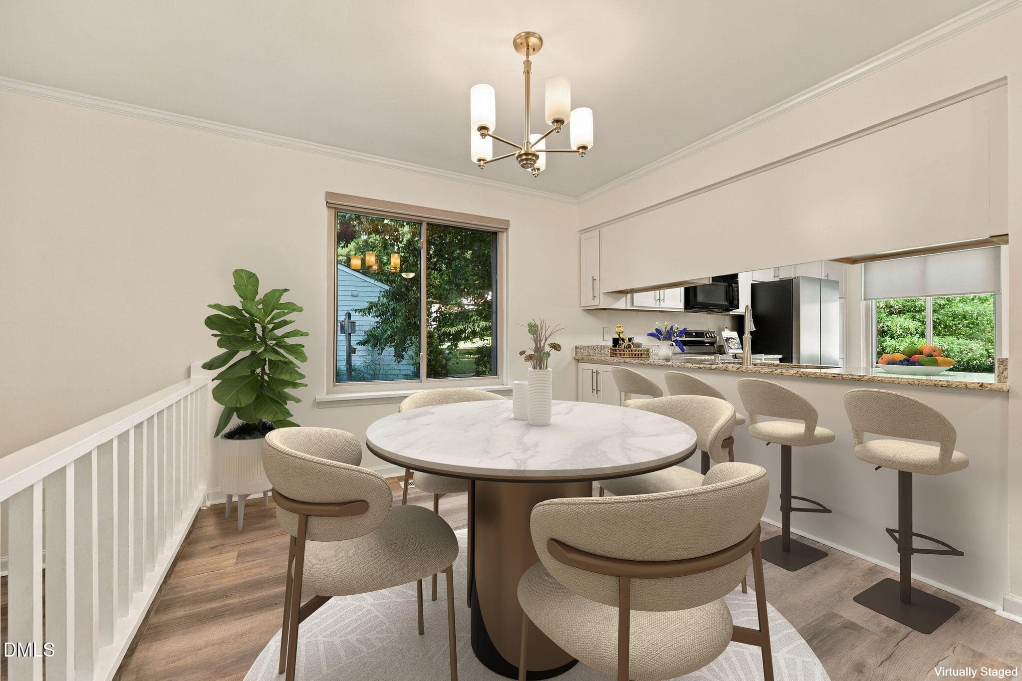 45-web-or-mls-Dining Area - 5845 Branchwood Road, Raleigh, NC 27609, Raleigh