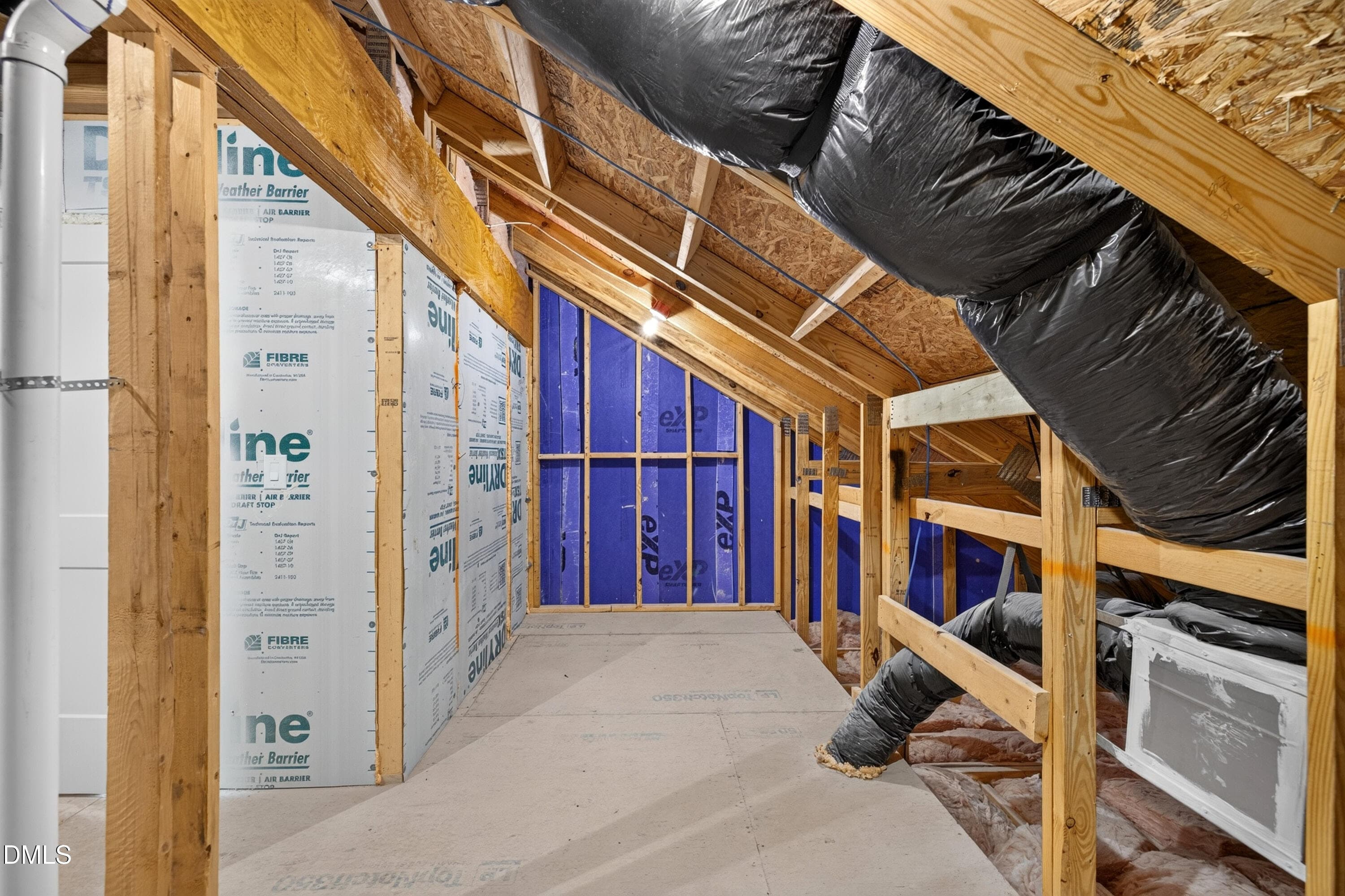 Walk-In Attic Storage (Model Home) - 961 Steel Mill Lane, Apex, NC 27523
