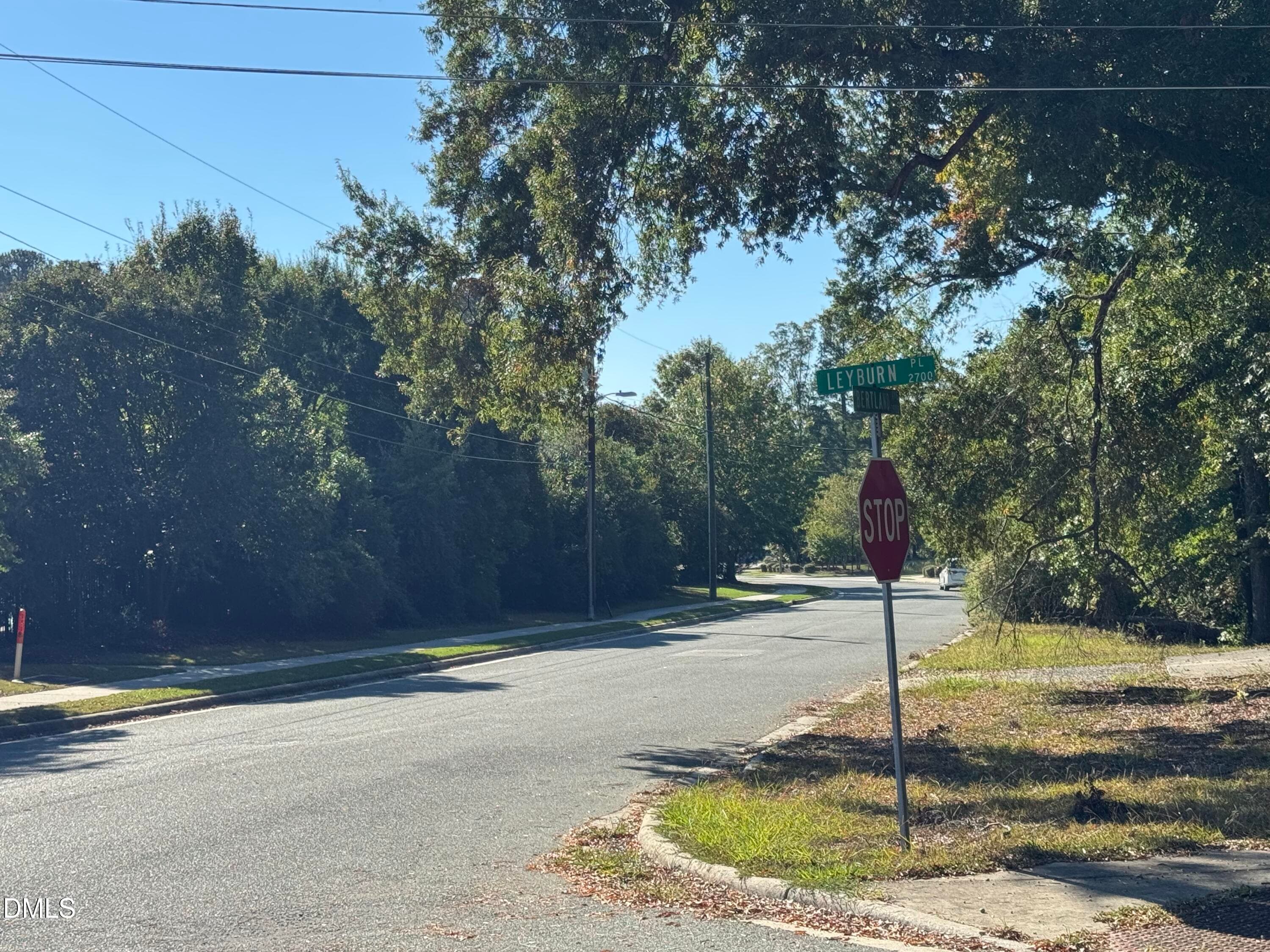 Leyburn Pl - View West down Bertland Ave - 2712 Leyburn Place, Durham, NC 27705