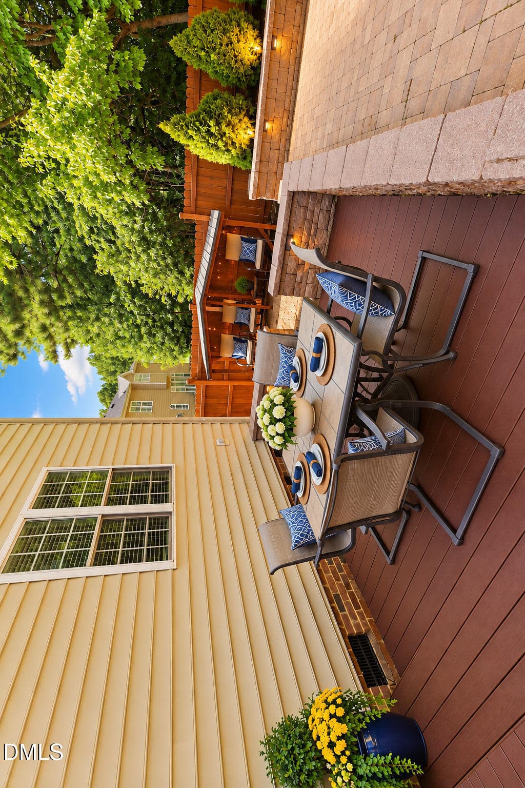 Inviting Backyard Dining Patio - 100 Hemingford Grey Court, Cary, NC 27518