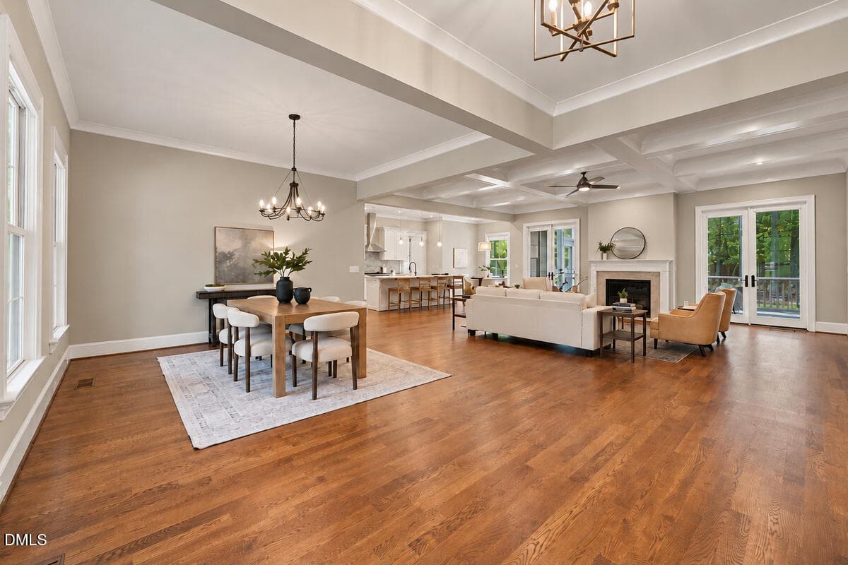 06 - Foyer to Living Areas - 3526 Westglen Road, Durham, NC 27705, Durham
