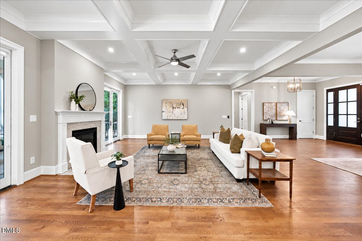 14 - Family Room Reverse View - 3526 Westglen Road, Durham, NC 27705, Durham