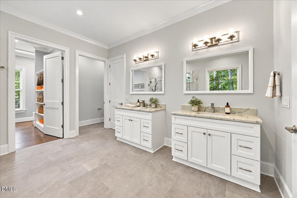 29 - Primary Bathroom Vanities - 3526 Westglen Road, Durham, NC 27705, Durham