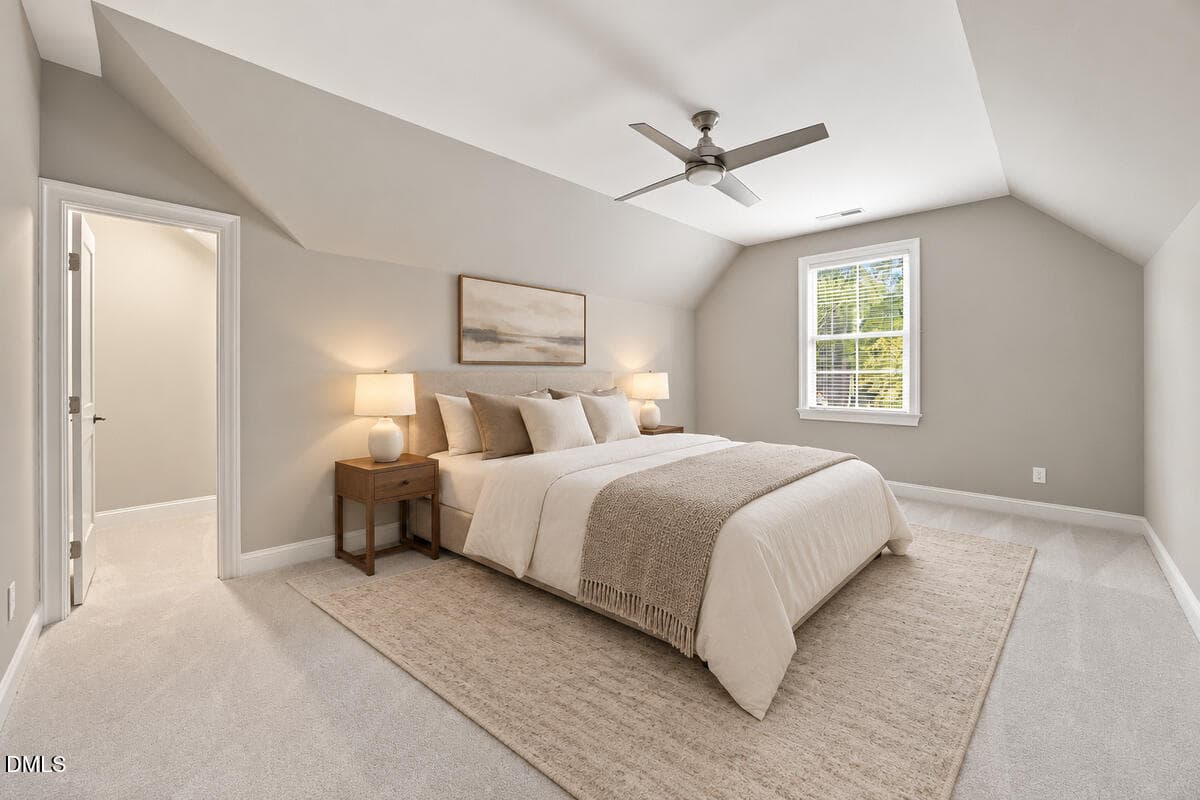 36 - Upstairs Bedroom One Reverse - 3526 Westglen Road, Durham, NC 27705, Durham