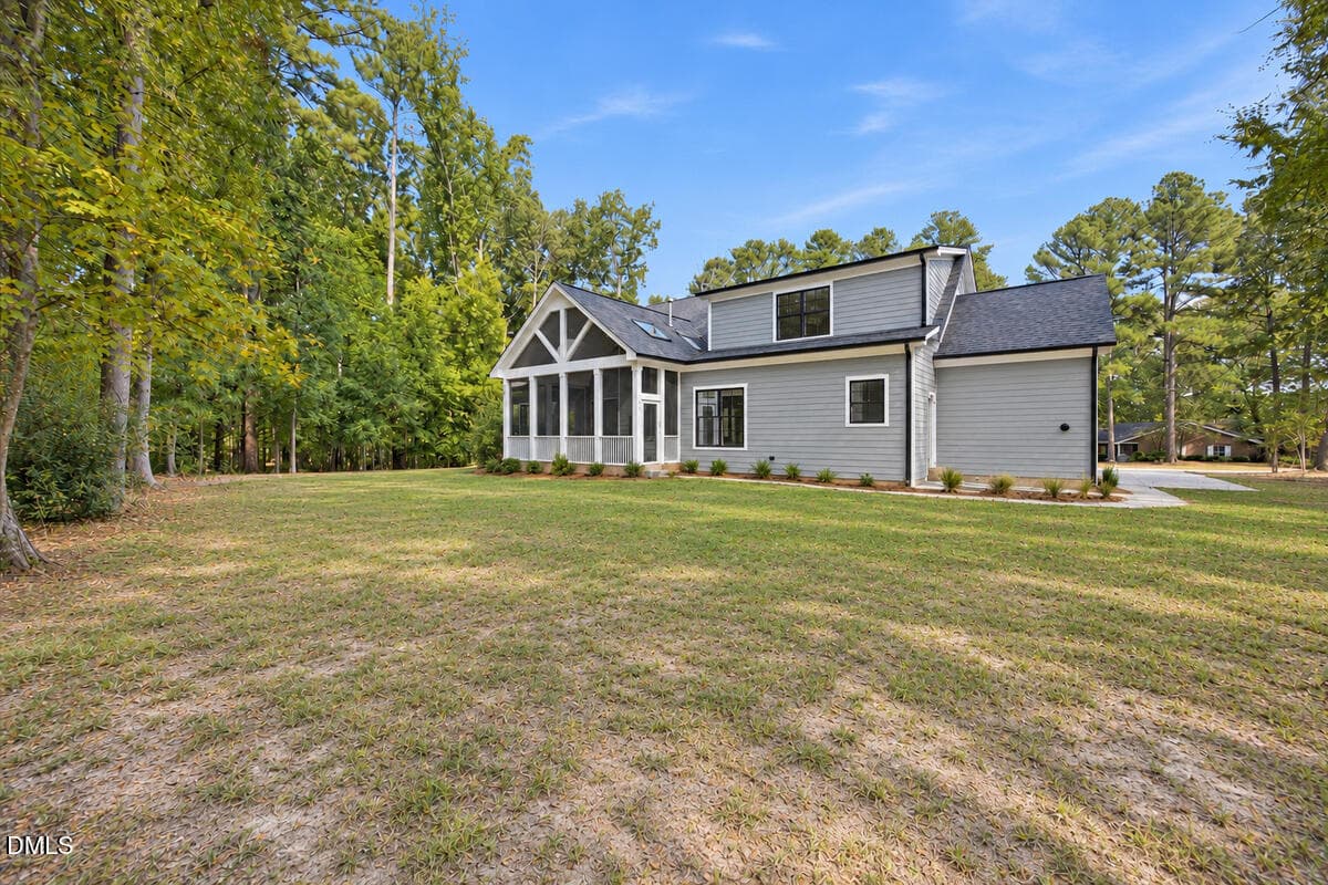 49 - Rear Exterior and Yard - 3526 Westglen Road, Durham, NC 27705, Durham