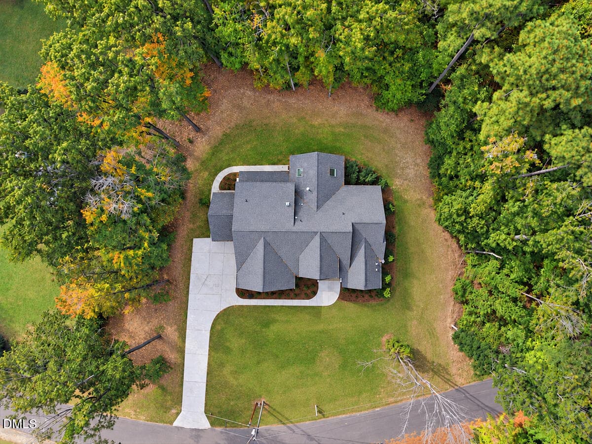 53 - Aerial Property View - 3526 Westglen Road, Durham, NC 27705, Durham