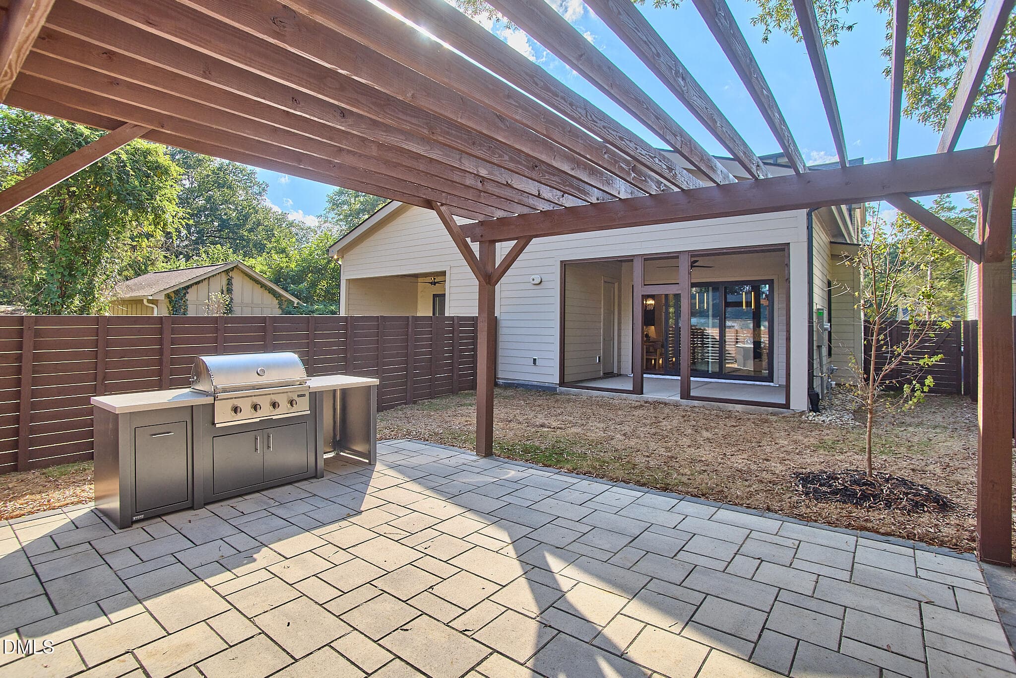 Pergola to House - 1014 Virgie Street, Durham, NC 27705