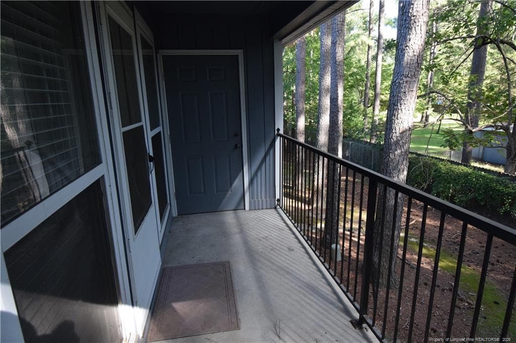 Balcony w-Storage Room - 2009 Sardonyx Road 7, Fayetteville, NC 28303, Fayetteville
