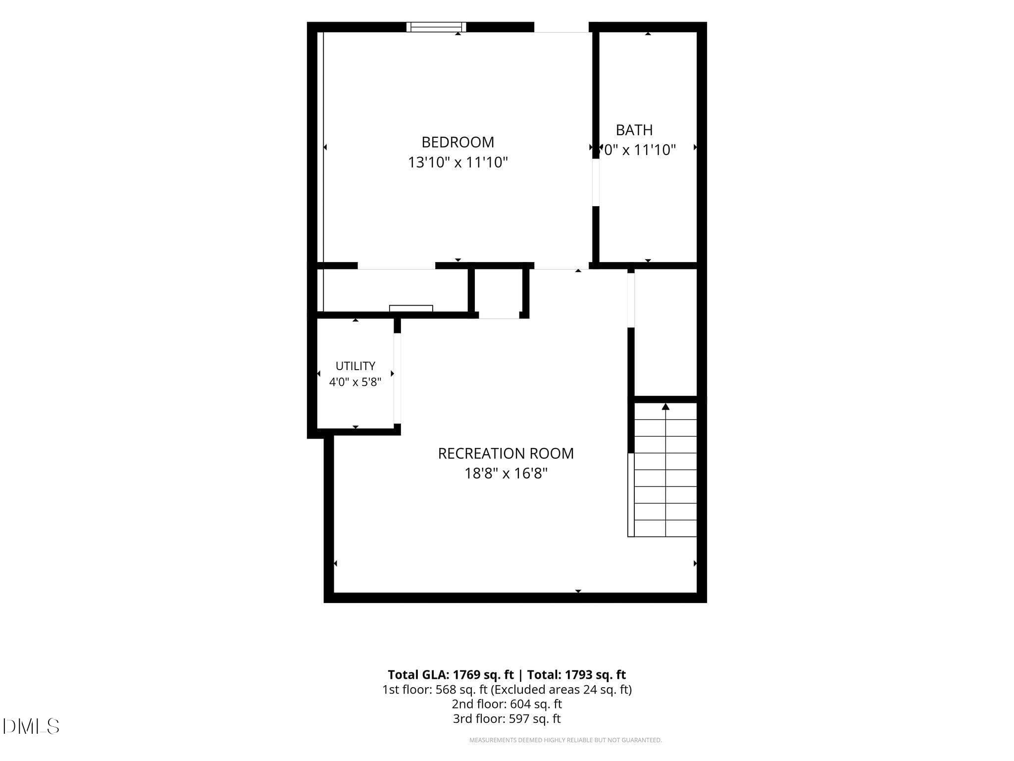 Basement Level - 320 Kilarney Drive, Durham, NC 27703, Durham
