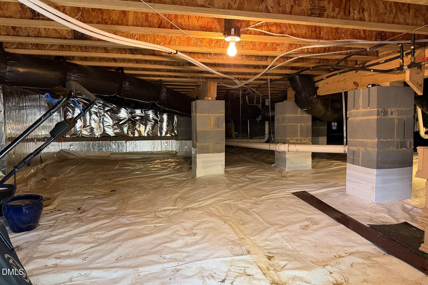Sealed Crawlspace - 1617 Heritage Links Drive, Wake Forest, NC 27587