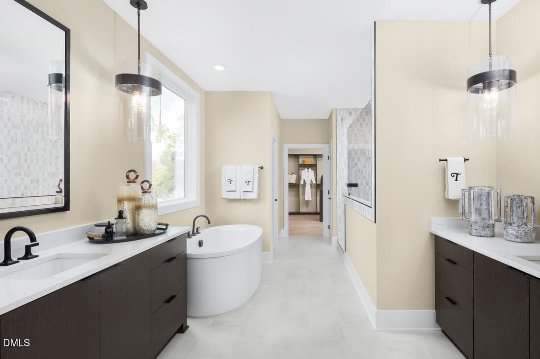 Primary Bath - 401 Shinleaf Pond Trail, Raleigh, NC 27614, Raleigh