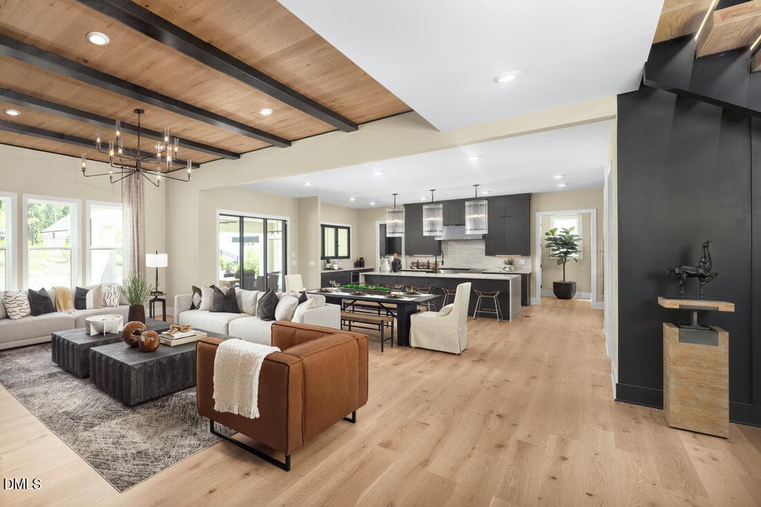Great Room - 401 Shinleaf Pond Trail, Raleigh, NC 27614, Raleigh