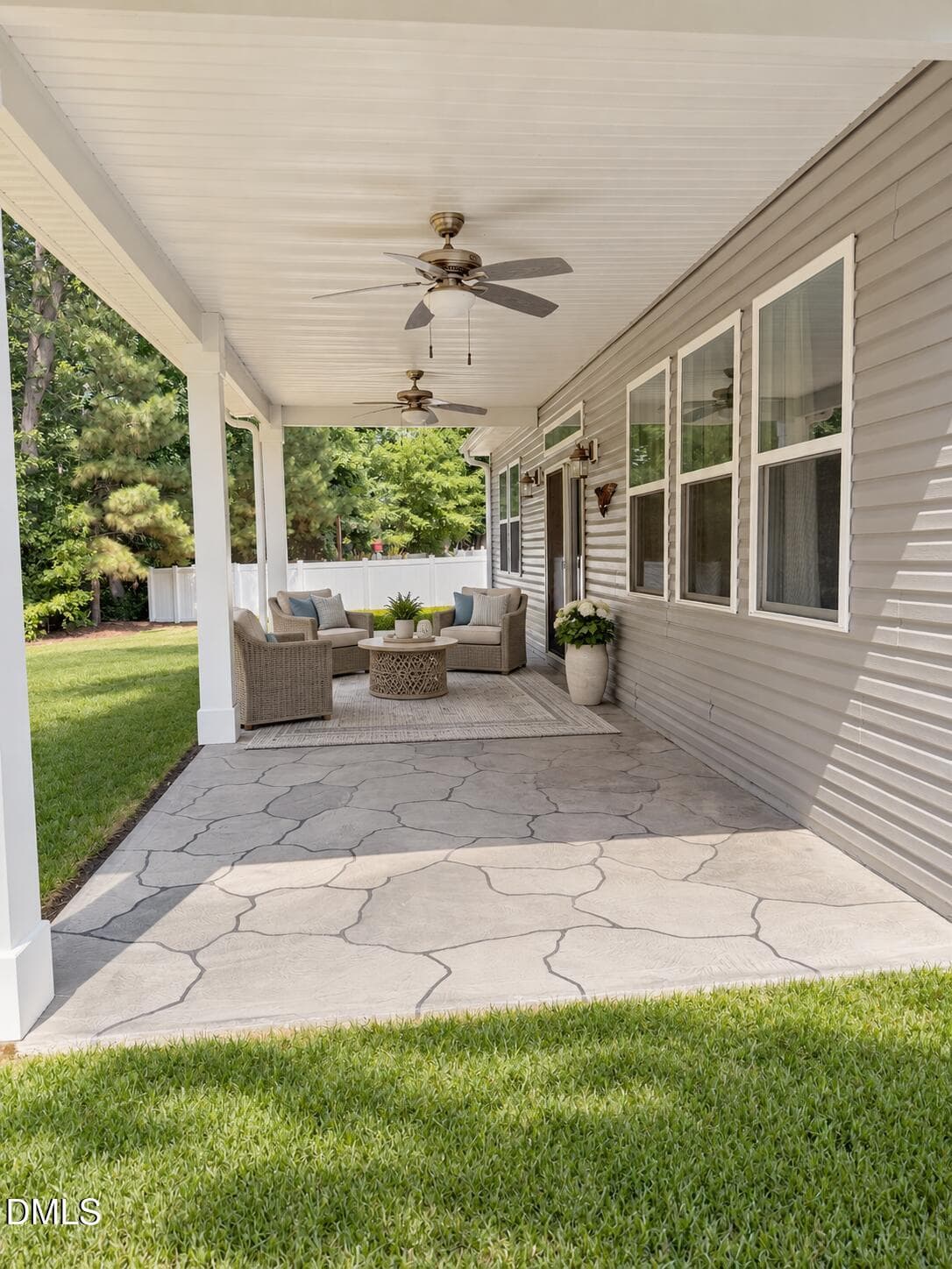Modern Covered Patio - 3049 Willow Ranch Drive, Fuquay Varina, NC 27526, Fuquay Varina