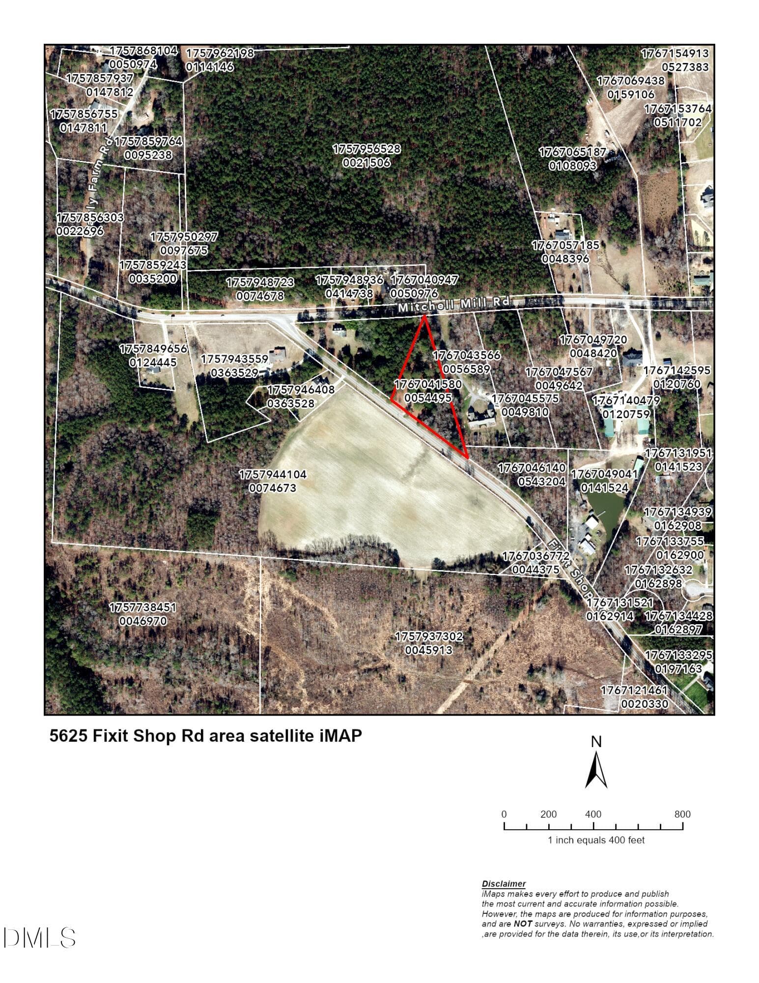 Area View - 0 Fixit Shop Road, Wake Forest, NC 27587