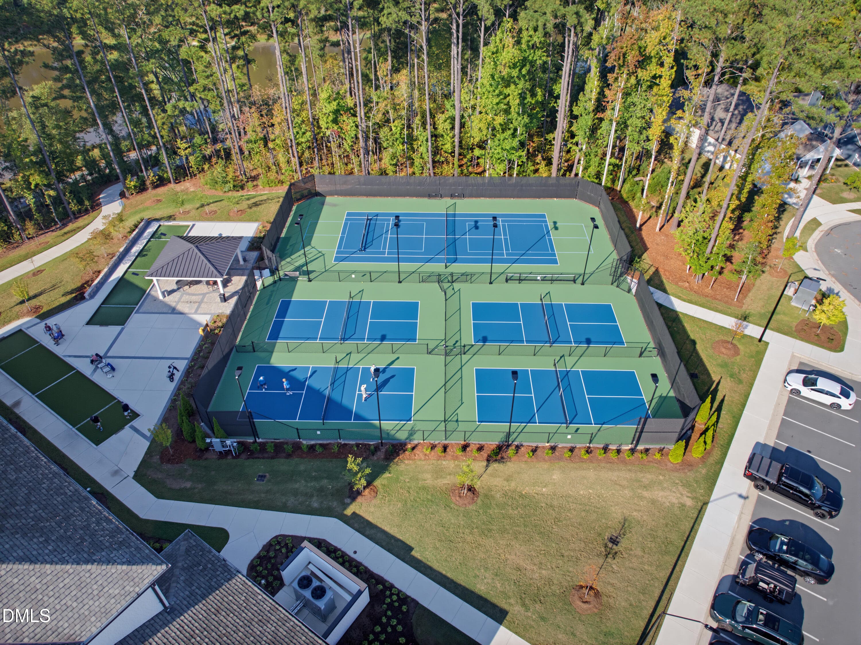 Tennis Pickelball Courts - 1421 Rose Gum Way, Fuquay Varina, NC 27526