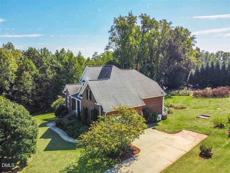 Aerial View - 3009 Shelly Graham Drive, Graham, NC 27253