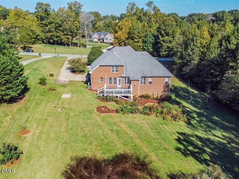 Aerial View - 3009 Shelly Graham Drive, Graham, NC 27253