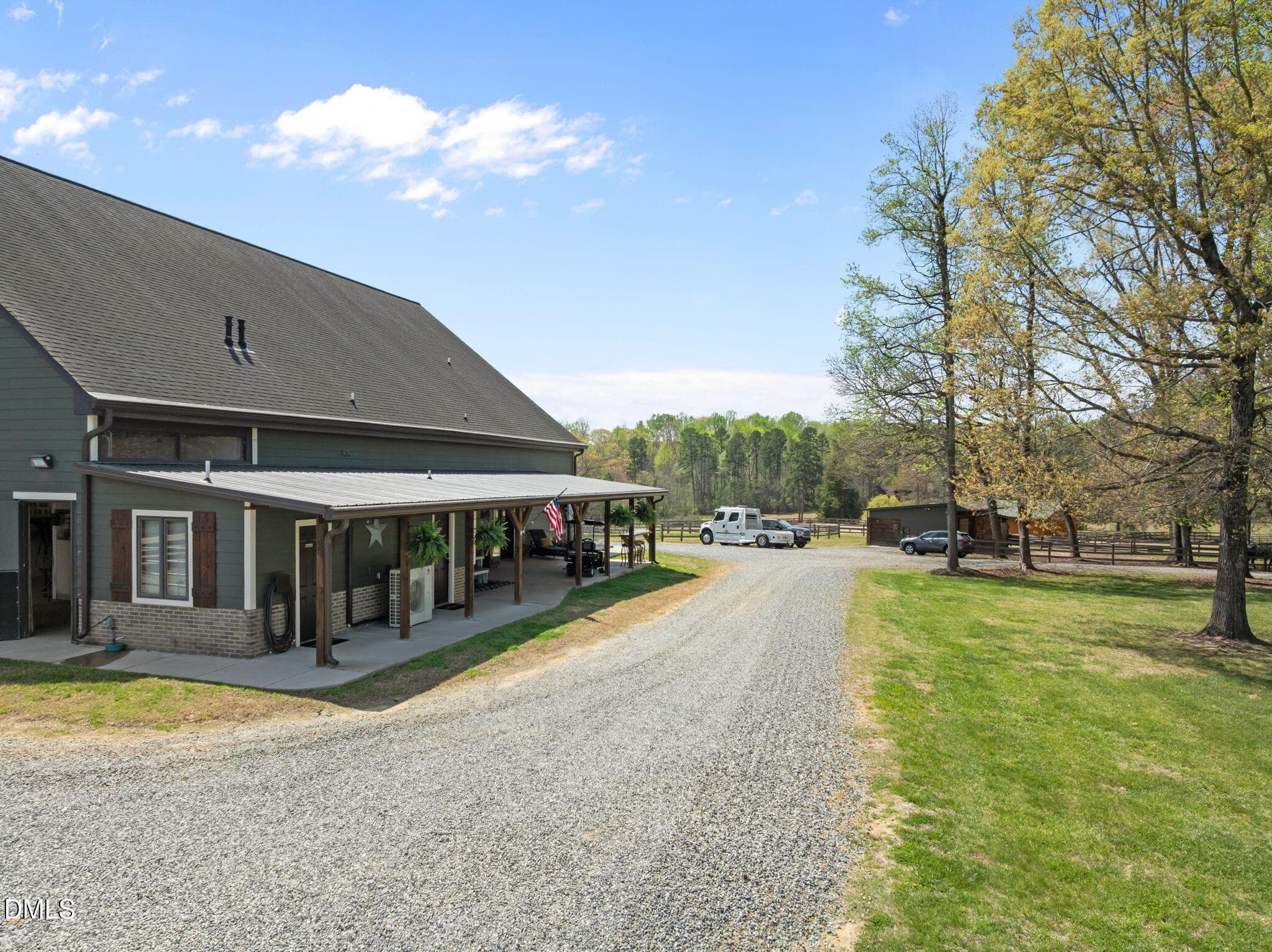 Side view - 4578 Millpoint Road, Greensboro, NC 27406