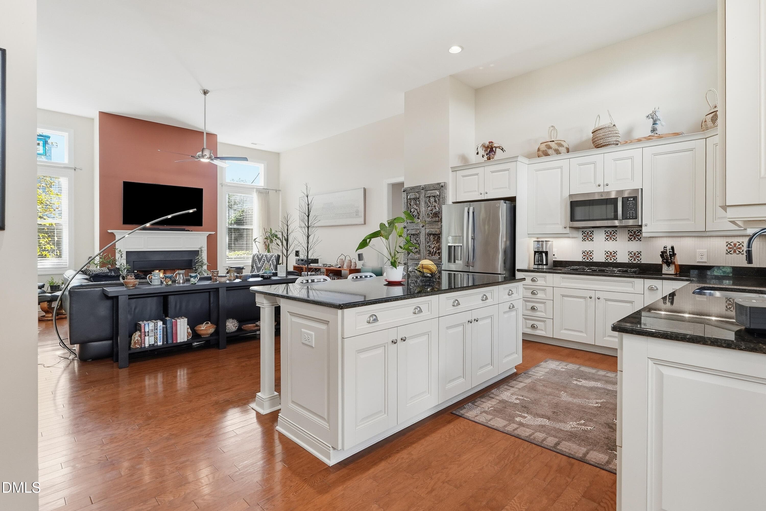 Kitchen view - 12 Macon, Pittsboro, NC 27312