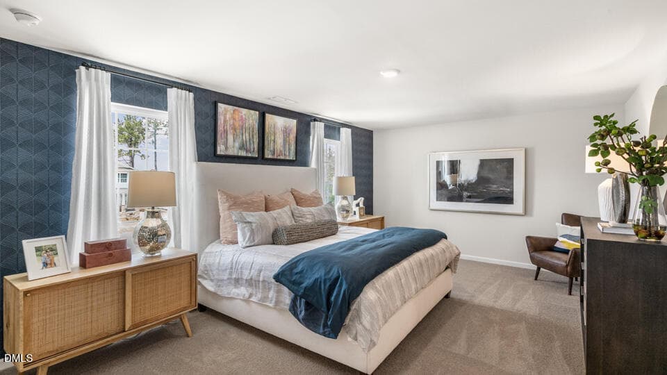 PRIMARY SUITE BEDROOM - 193 Reagan Crest Drive, Wilsons Mills, NC 27520
