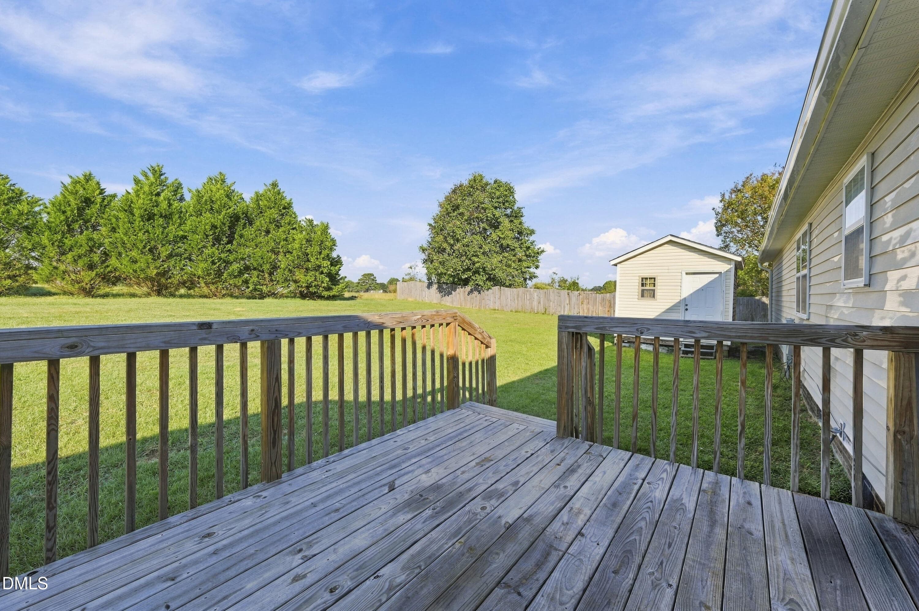 Back Deck - 27 Old Tree Court, Willow Springs, NC 27592