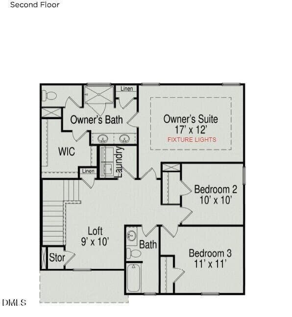 Second Floor - 418 Barter Drive, Vass, NC 28394