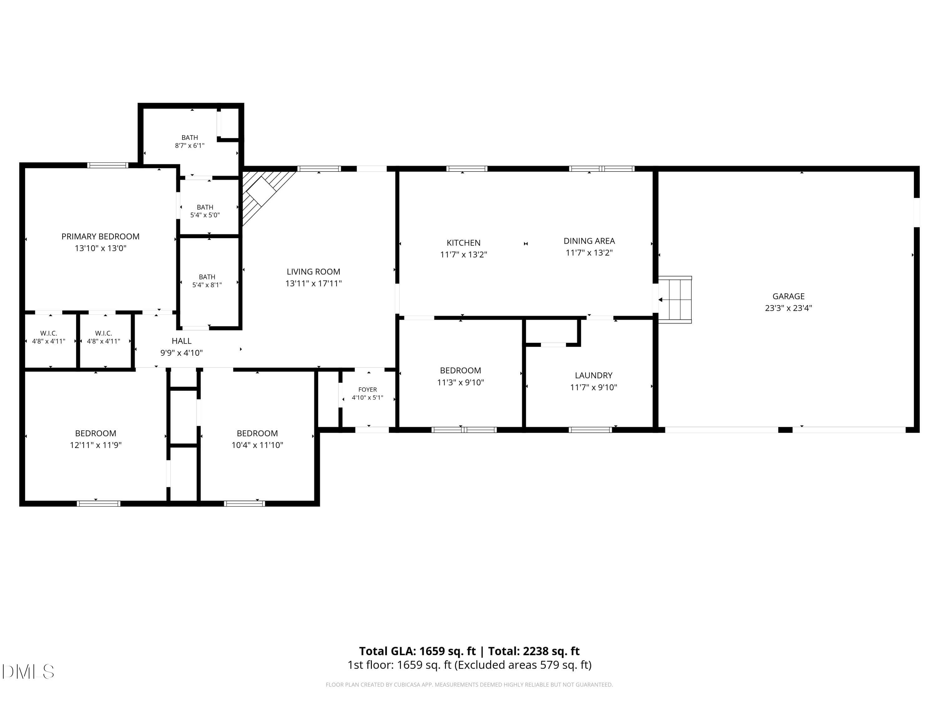 27 Old Tree Ct Floor Plan Dimensions - 27 Old Tree Court, Willow Springs, NC 27592