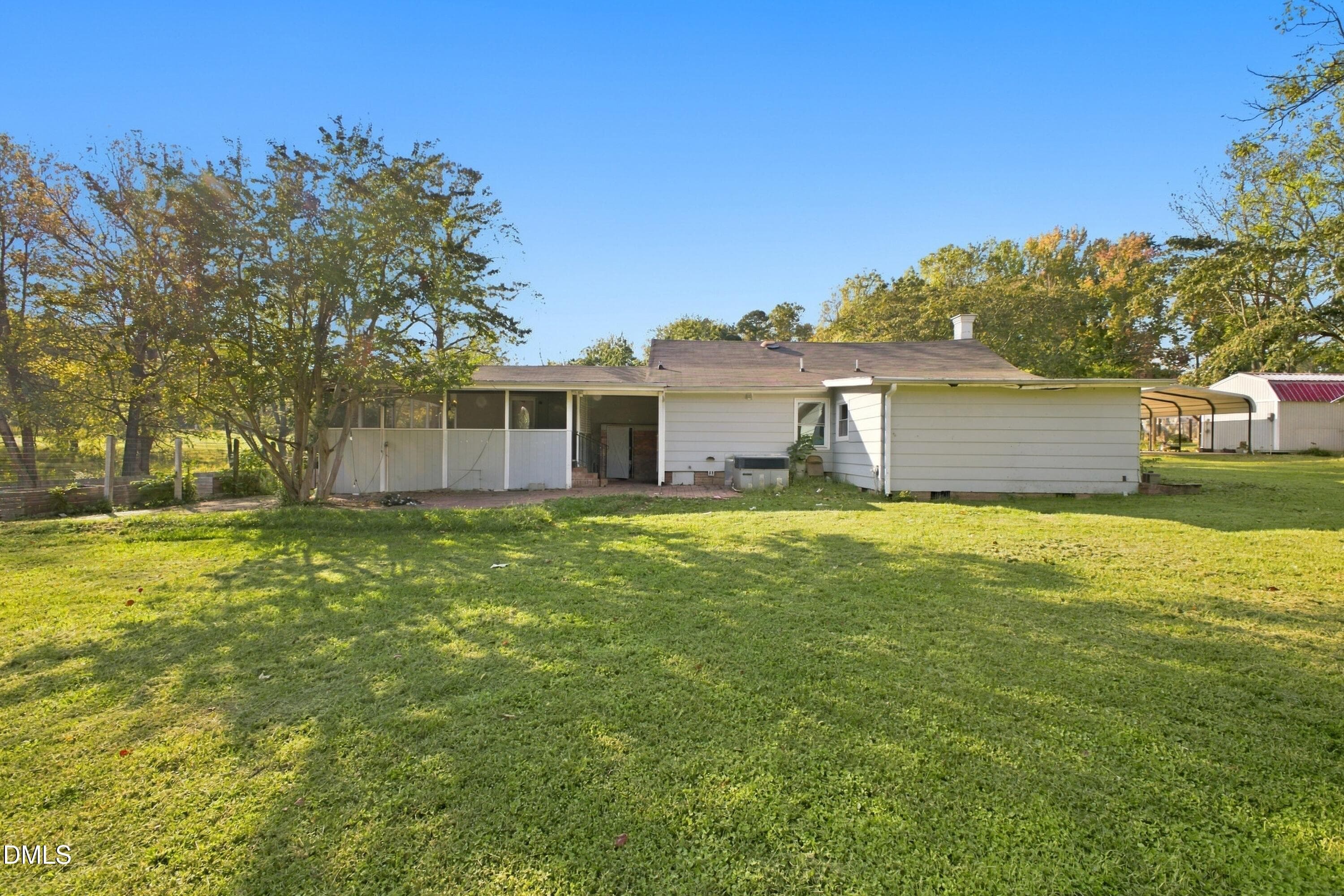 Backyard - 3002 University Station Road, Durham, NC 27705