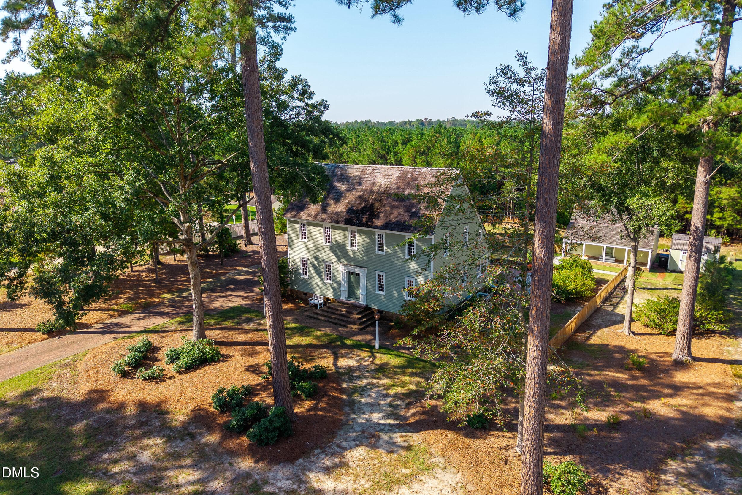 Aerial Front View - 1516 Colony Drive, Tarboro, NC 27886