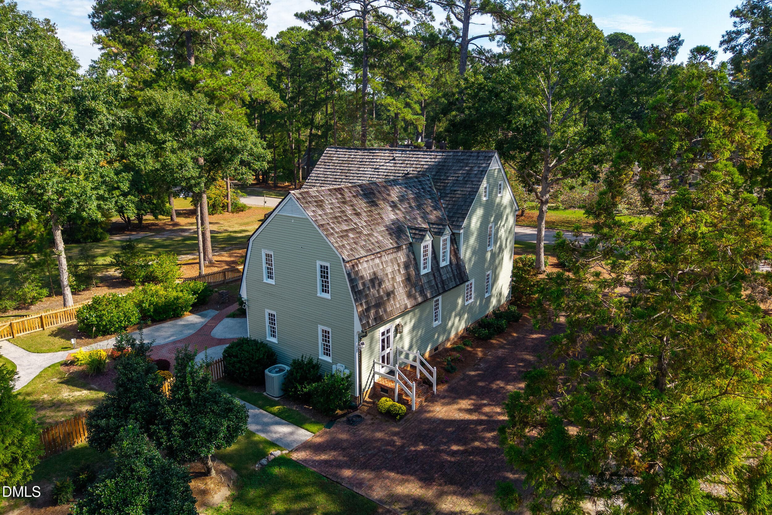 Aerial View - 1516 Colony Drive, Tarboro, NC 27886