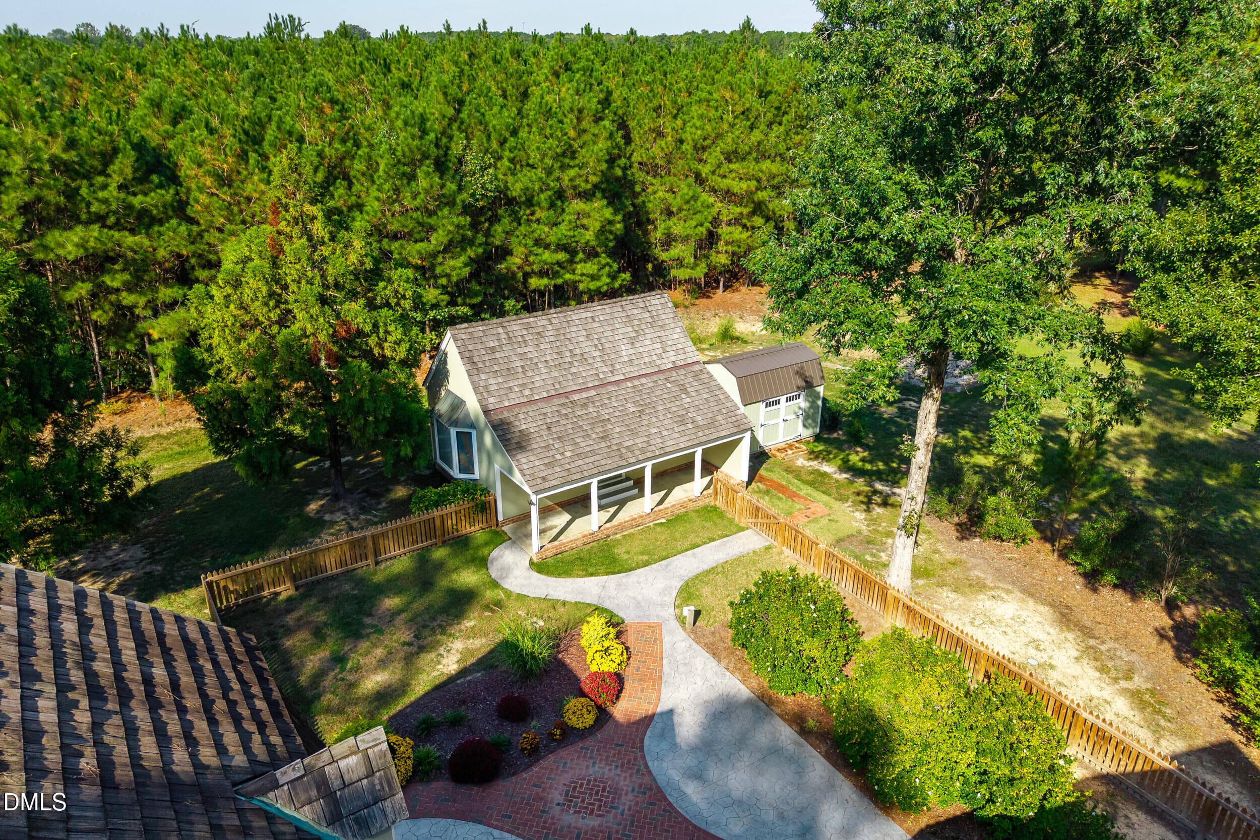 Aerial View - 1516 Colony Drive, Tarboro, NC 27886