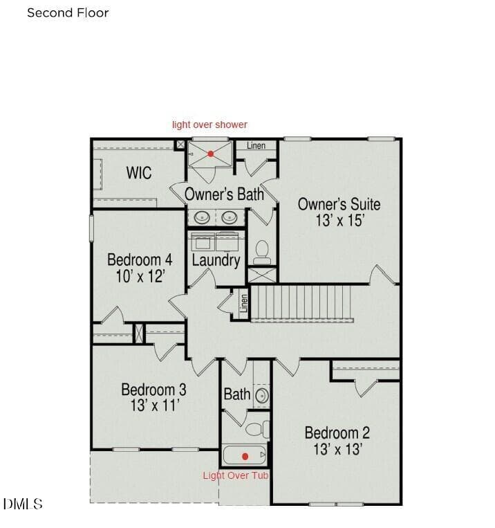 Second Floor - 424 Barter Drive, Vass, NC 28394