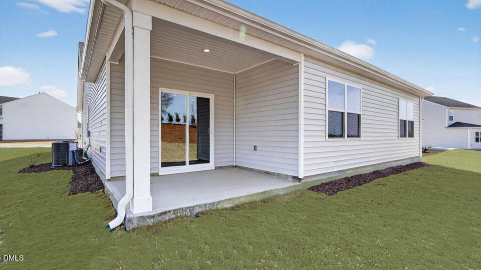 REAR COVERED PATIO - 20 Honeydew Drive, Angier, NC 27501
