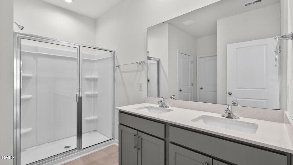 PRIMARY SUITE BATHROOM - 20 Honeydew Drive, Angier, NC 27501