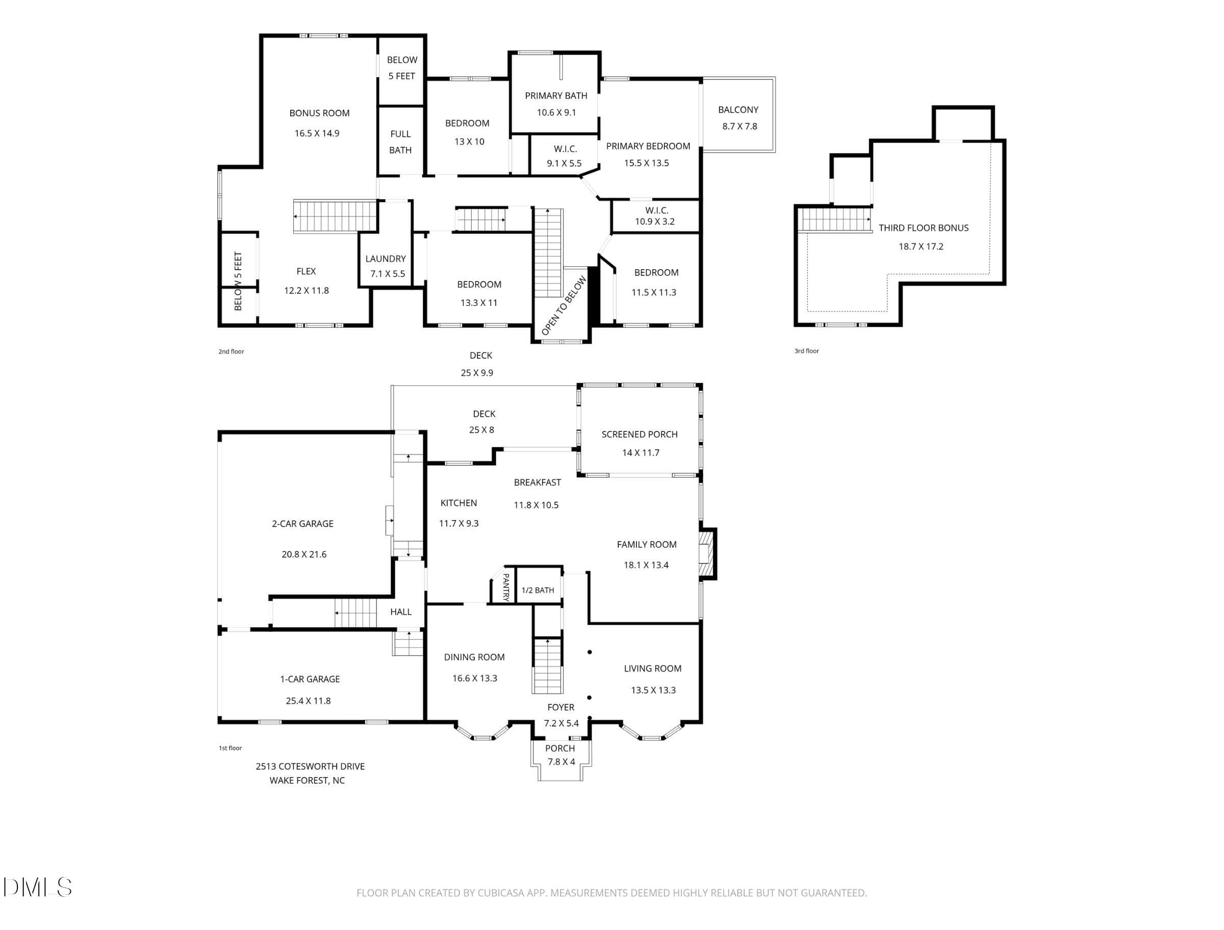 cotesworth floorplan - 2513 Cotesworth Drive, Wake Forest, NC 27587