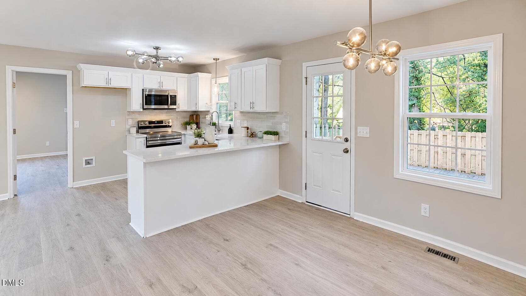 Bright Modern Kitchen-Dining Interior - 8 Bair Circle, Durham, NC 27704