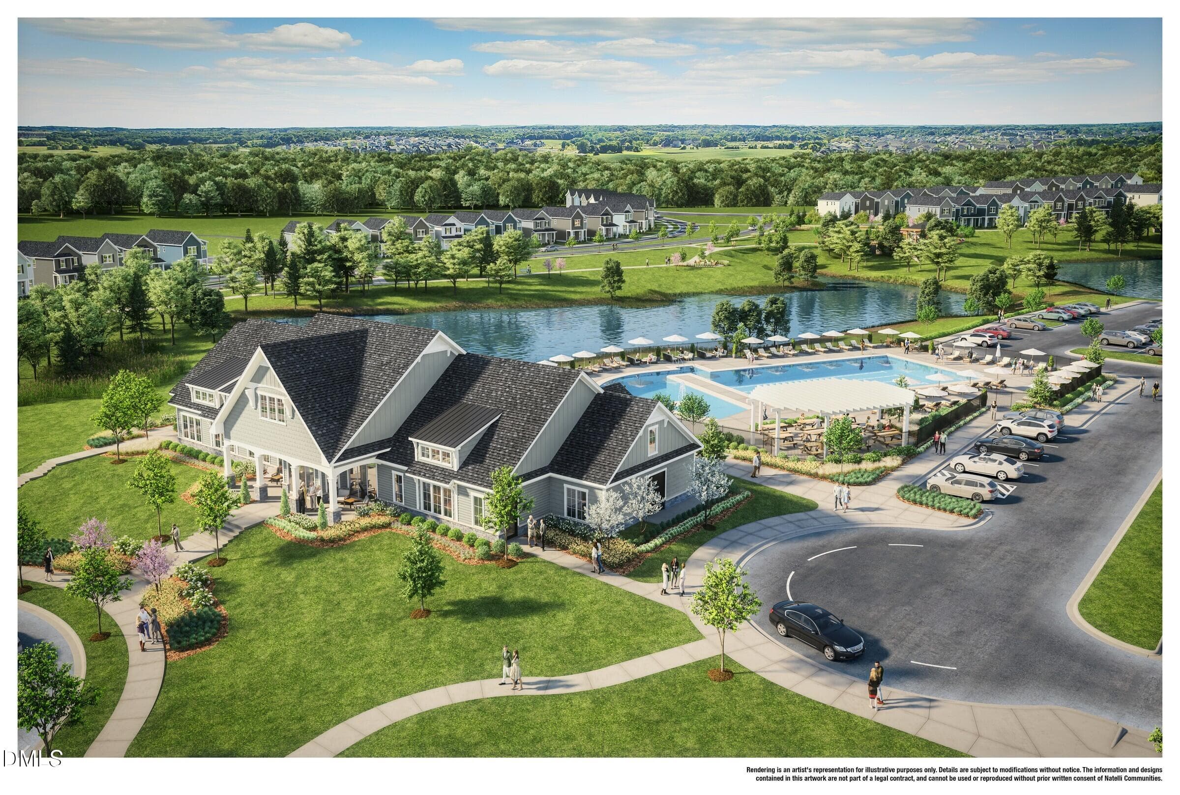 APA - Clubhouse and Pool - 735 Central Pk Drive, Raleigh, NC 27604