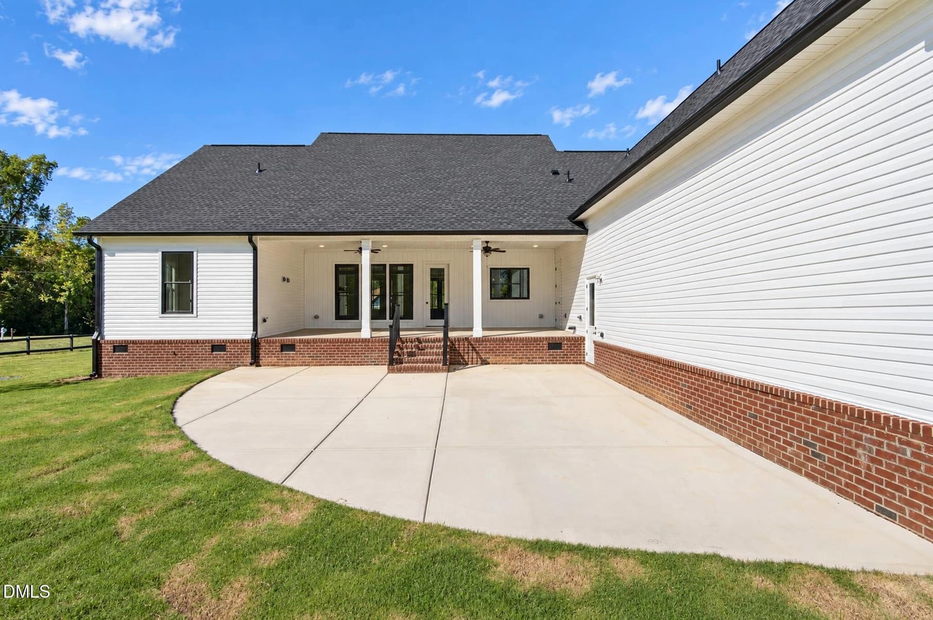 Rear Porch and Patio - 9389 Nc-210, Four Oaks, NC 27524