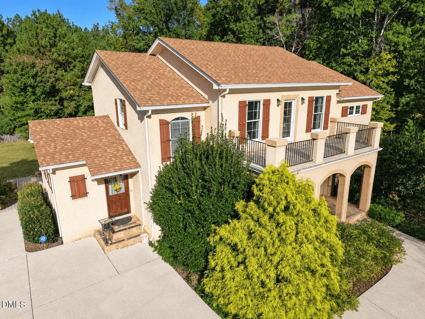 001_sunlit_beige_stucco_suburban_home_17 - 7644 Bud Morris Road, Wake Forest, NC 27587