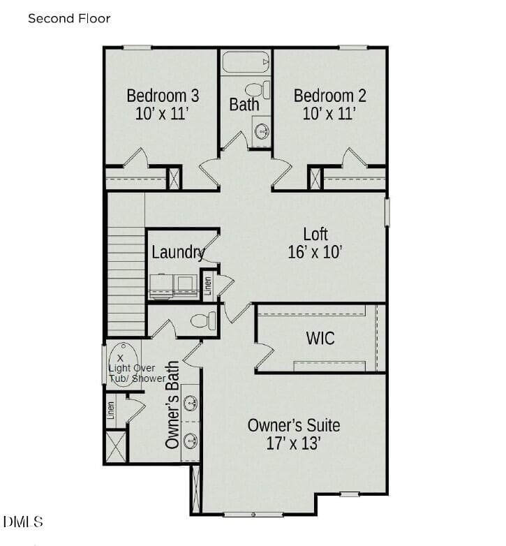 Second Floor - 561 Trove Lane, Vass, NC 28394