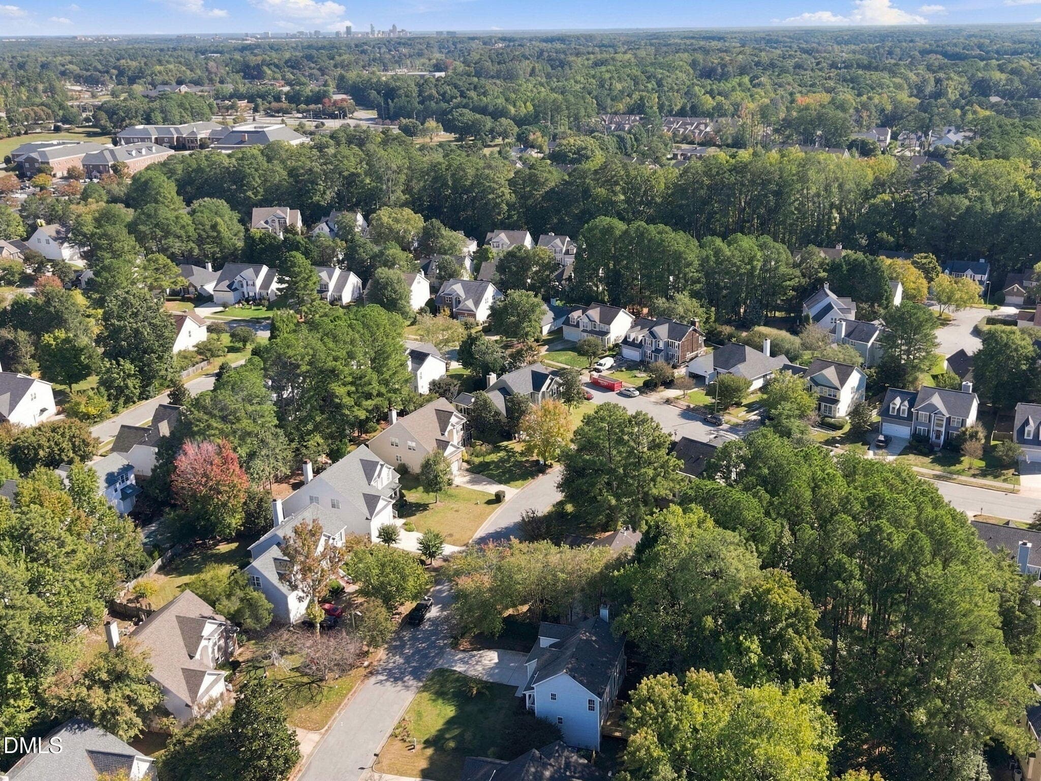 6-web-or-mls-Aerial 2 - 107 Old Bridge Lane, Cary, NC 27518