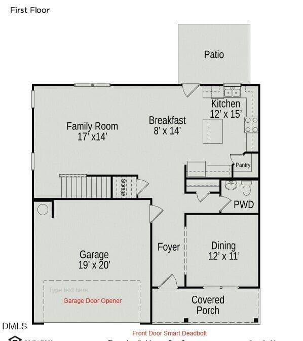 First Floor - 431 Barter Drive, Vass, NC 28394