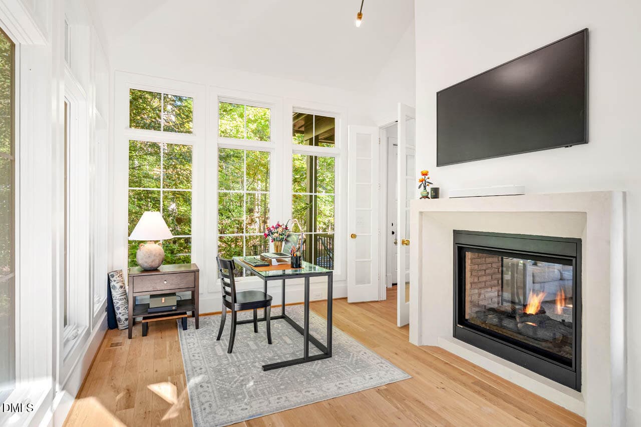 Dual-Sided Fireplace - 650 Stonecrest Way, Pittsboro, NC 27312