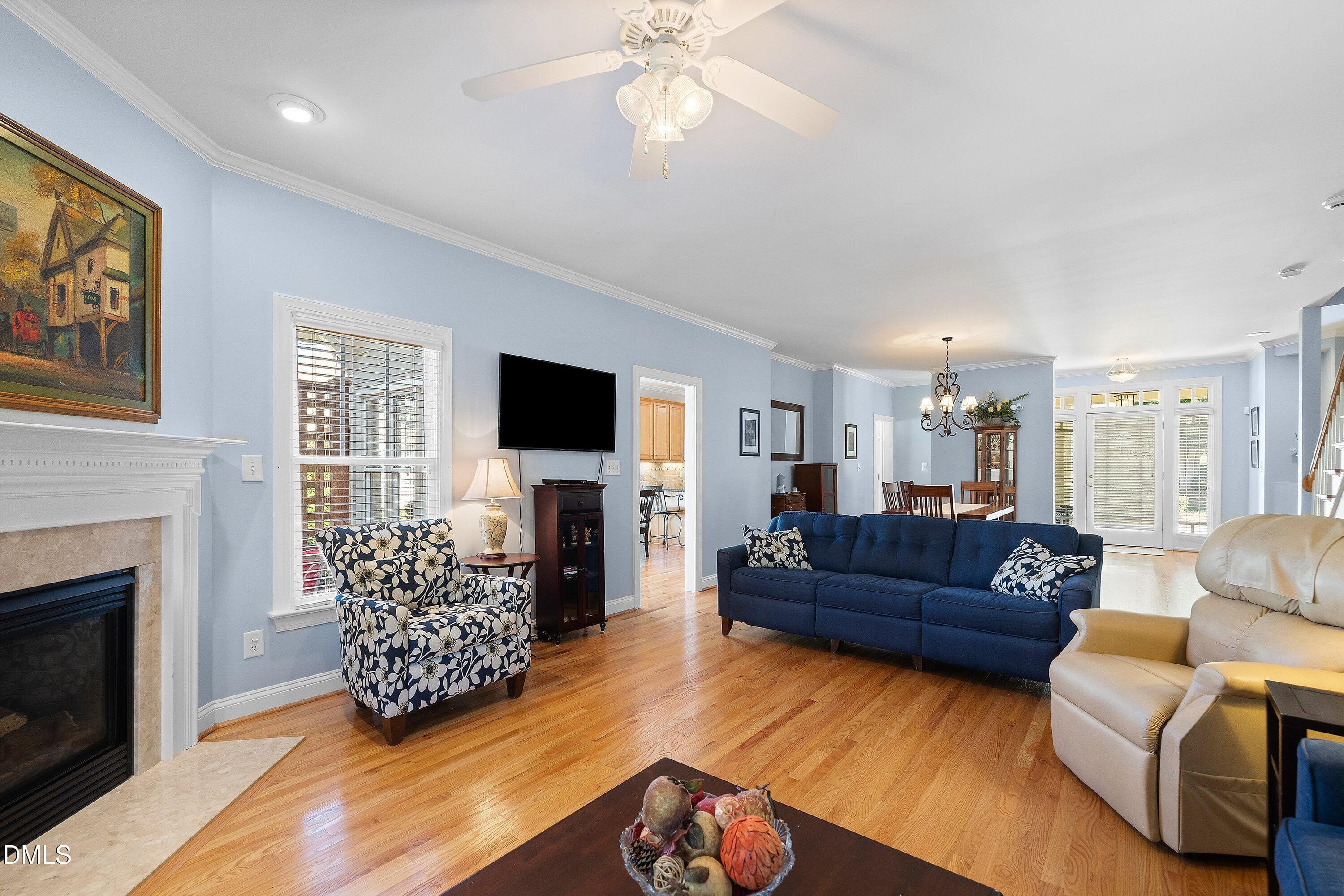Living Room - 1300 Groves Field Lane, Wake Forest, NC 27587