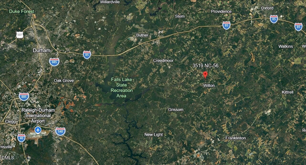 Google earth - 0 Nc-56 Highway, Creedmoor, NC 27522