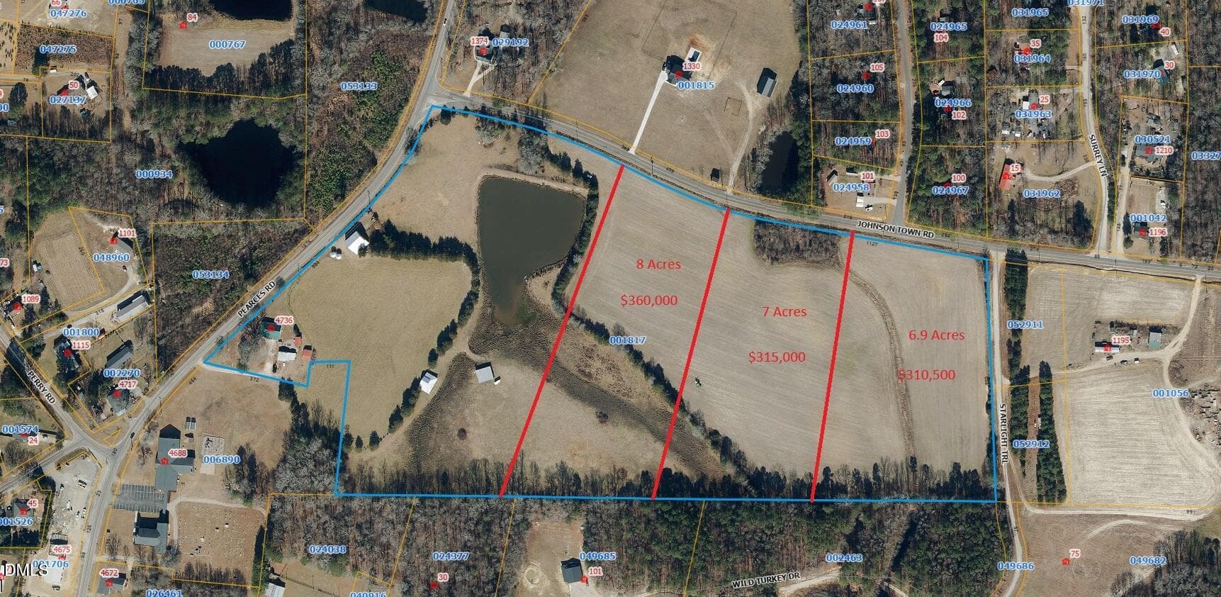 Tract 2 Johnson Town Road, Zebulon, NC 27597