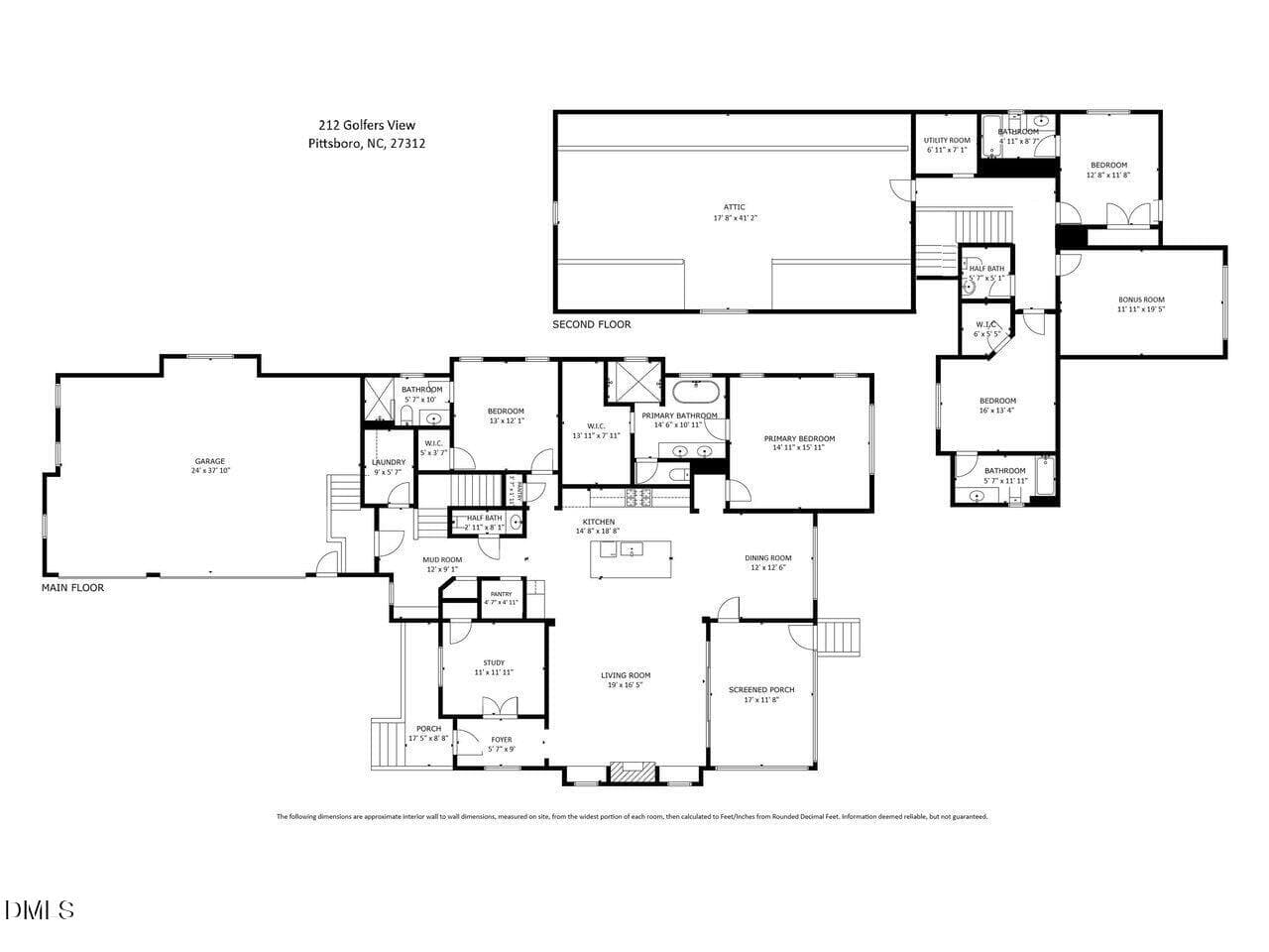 Floorplan-212GolfersView - 212 Golfers View, Pittsboro, NC 27312