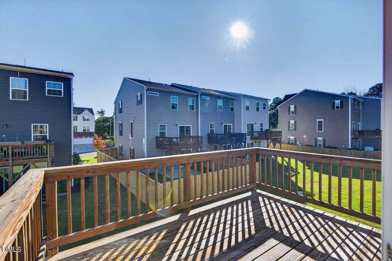 Upper deck - 229 Tamworth Creek, Durham, NC 27707